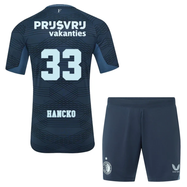 Dječji Dresovi Feyenoord Hancko 33 Gostujući 2025/26