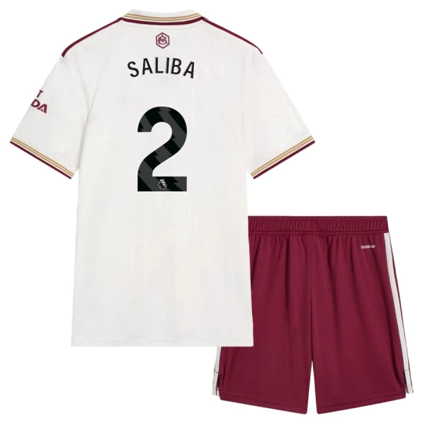 Dječji Dresovi Arsenal Saliba 2 Treći 2025/26 Dječji Dresovi Arsenal Saliba 2 Treći 2025/26