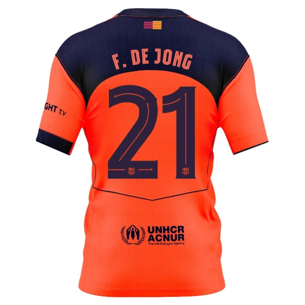 Dresovi FC Barcelona Frenkie de Jong 21 Treći 2025/26 Dresovi FC Barcelona Frenkie de Jong 21 Treći 2025/26