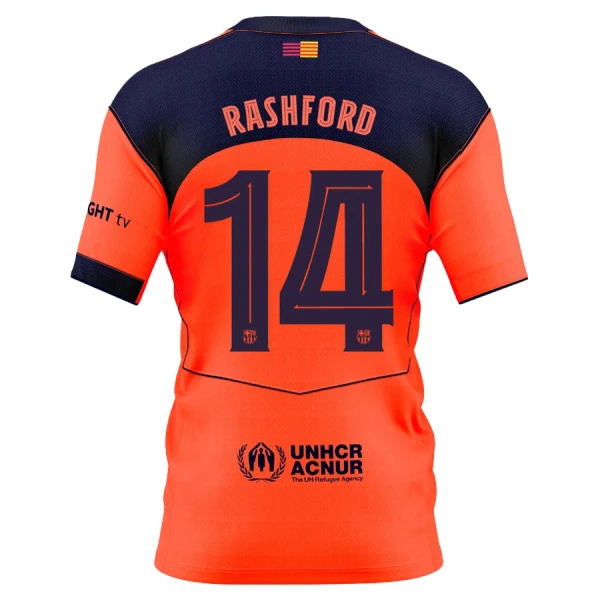 Dresovi FC Barcelona Rashford 14 Treći 2025/26 Dresovi FC Barcelona Rashford 14 Treći 2025/26