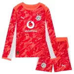 Dječji Golmanski Dresovi Borussia Dortmund 2025/26 Crvena Dugi rukav