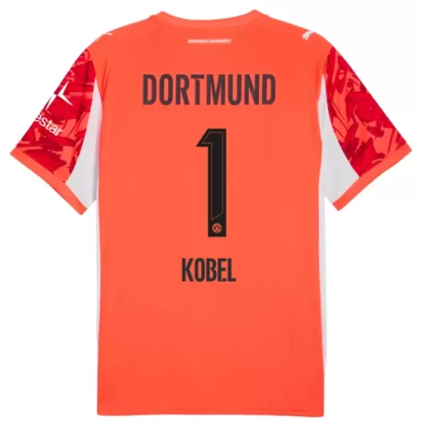 Golmanski Dresovi Borussia Dortmund Kobel 1 2025/26 Crvena Golmanski Dresovi Borussia Dortmund Kobel 1 2025/26 Crvena