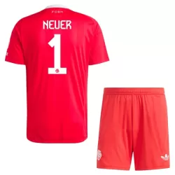 Dječji Golmanski Dresovi FC Bayern München Neuer 1 2025/26 Crvena Dječji Golmanski Dresovi FC Bayern München Neuer 1 2025/26 Crvena