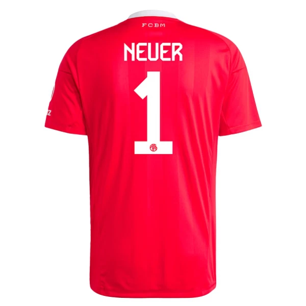 Golmanski Dresovi FC Bayern München Neuer 1 2025/26 Crvena Golmanski Dresovi FC Bayern München Neuer 1 2025/26 Crvena
