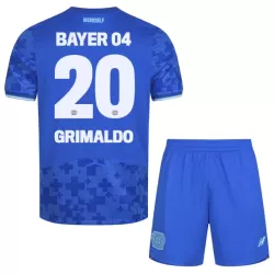Dječji Dresovi Bayer Leverkusen Alejandro Grimaldo 20 Treći 2025/26 Dječji Dresovi Bayer Leverkusen Alejandro Grimaldo 20 Treći 2025/26