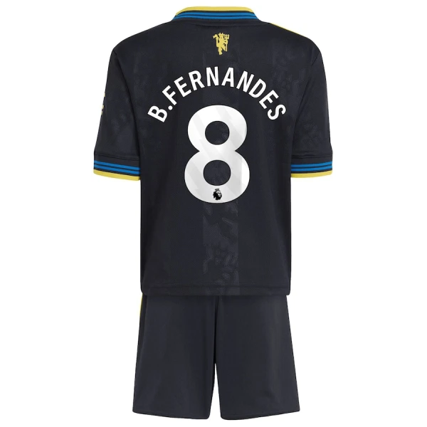 Dječji Dresovi Manchester United Bruno Fernandes 8 Treći 2025/26 Dječji Dresovi Manchester United Bruno Fernandes 8 Treći 2025/26
