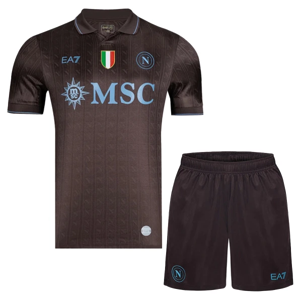 Dječji Dresovi SSC Napoli Treći 2025/26 Dječji Dresovi SSC Napoli Treći 2025/26
