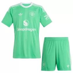 Dječji Golmanski Dresovi Manchester United 2025/26 Zelena Dječji Golmanski Dresovi Manchester United 2025/26 Zelena