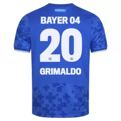 Dresovi Bayer Leverkusen Alejandro Grimaldo 20 Treći 2025/26 Dresovi Bayer Leverkusen Alejandro Grimaldo 20 Treći 2025/26