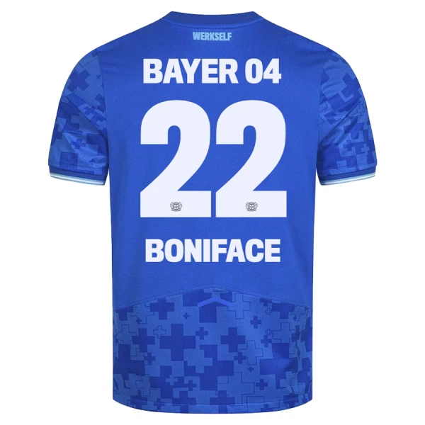 Dresovi Bayer Leverkusen Victor Boniface 22 Treći 2025/26 Dresovi Bayer Leverkusen Victor Boniface 22 Treći 2025/26