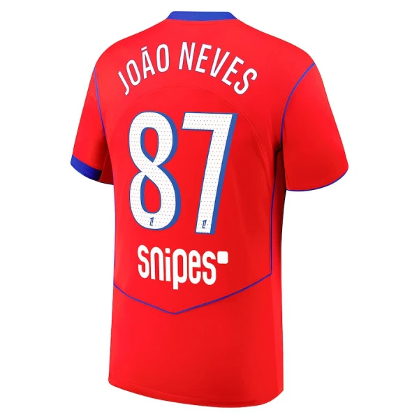 Dresovi Paris Saint-Germain Joao Neves 87 Treći 2025/26