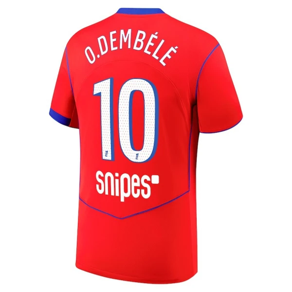 Dresovi Paris Saint-Germain O. Dembele 10 Treći 2025/26 Dresovi Paris Saint-Germain O. Dembele 10 Treći 2025/26