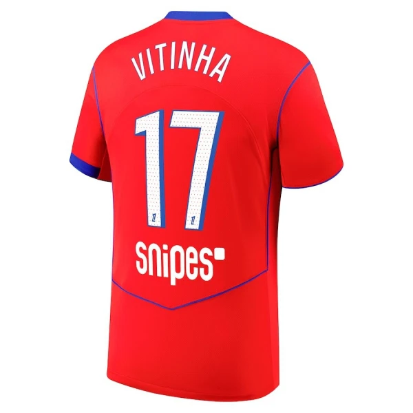 Dresovi Paris Saint-Germain Vitinha 17 Treći 2025/26