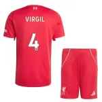 Dječji Dresovi Liverpool Virgil 4 Domaći 2025/26