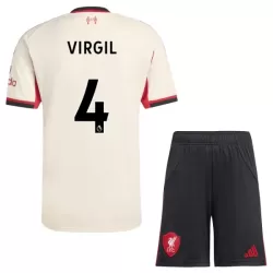 Dječji Dresovi Liverpool Virgil 4 Gostujući 2025/26 Dječji Dresovi Liverpool Virgil 4 Gostujući 2025/26