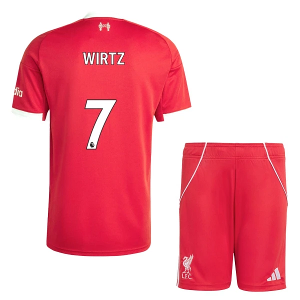 Dječji Dresovi Liverpool Wirtz 7 Domaći 2025/26 Dječji Dresovi Liverpool Wirtz 7 Domaći 2025/26
