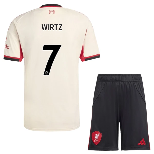 Dječji Dresovi Liverpool Wirtz 7 Gostujući 2025/26 Dječji Dresovi Liverpool Wirtz 7 Gostujući 2025/26