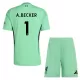 Dječji Golmanski Dresovi Liverpool A. Becker 1 2025/26 Zelena Dječji Golmanski Dresovi Liverpool A. Becker 1 2025/26 Zelena