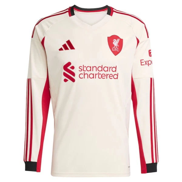 Dresovi Liverpool Gostujući 2025/26 Dugi rukav Dresovi Liverpool Gostujući 2025/26 Dugi rukav
