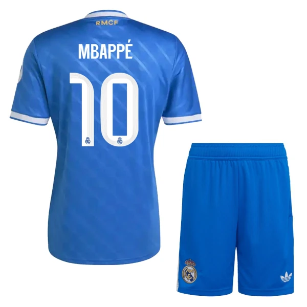 Dječji Dresovi Real Madrid Mbappé 10 Treći 2025/26