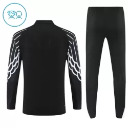 Dječji Komplet Trenirke za Treniranje Paris Saint-Germain Četvrt-Zip 2025/26 Crna