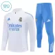 Dječji Komplet Trenirke za Treniranje Real Madrid Četvrt-Zip 2025/26 Bijela