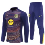 Komplet Trenirke za Treniranje FC Barcelona Četvrt-Zip 2025/26 Navy