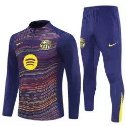 Komplet Trenirke za Treniranje FC Barcelona Četvrt-Zip 2025/26 Navy