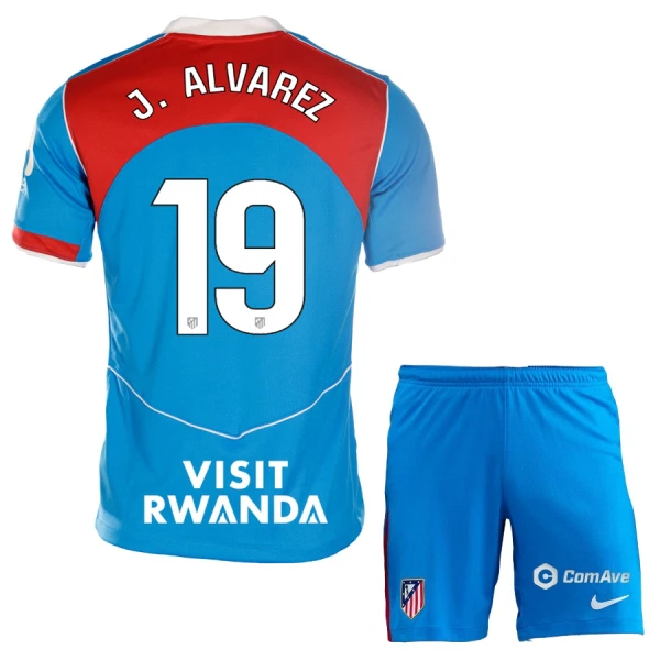 Dječji Dresovi Atlético Madrid J. Alvarez 19 Treći 2025/26