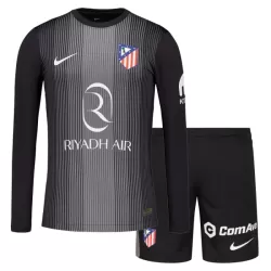 Dječji Golmanski Dresovi Atlético Madrid 2025/26 Crna Dugi rukav Dječji Golmanski Dresovi Atlético Madrid 2025/26 Crna Dugi rukav