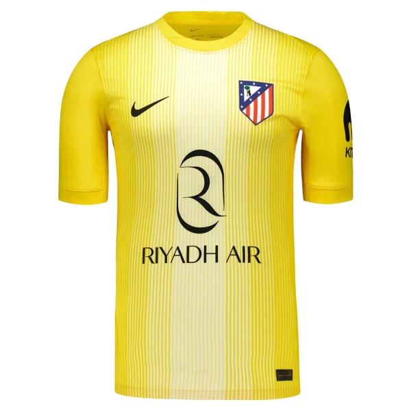 Dječji Golmanski Dresovi Atlético Madrid 2025/26 Žuta