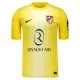 Dječji Golmanski Dresovi Atlético Madrid 2025/26 Žuta