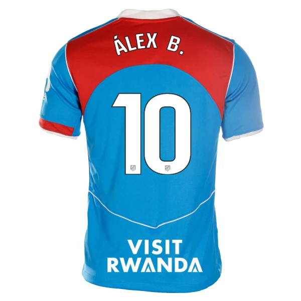 Dresovi Atlético Madrid Alex B. 10 Treći 2025/26