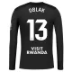 Golmanski Dresovi Atlético Madrid Oblak 13 2025/26 Crna Dugi rukav