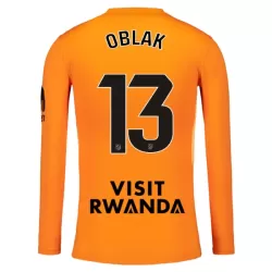Golmanski Dresovi Atlético Madrid Oblak 13 2025/26 Naranča Dugi rukav Golmanski Dresovi Atlético Madrid Oblak 13 2025/26 Naranča Dugi rukav