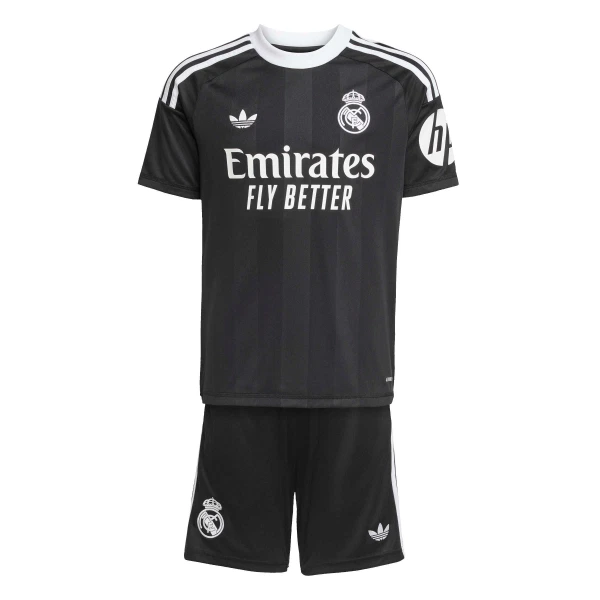 Dječji Golmanski Dresovi Real Madrid 2025/26 Crna