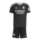 Dječji Golmanski Dresovi Real Madrid 2025/26 Crna