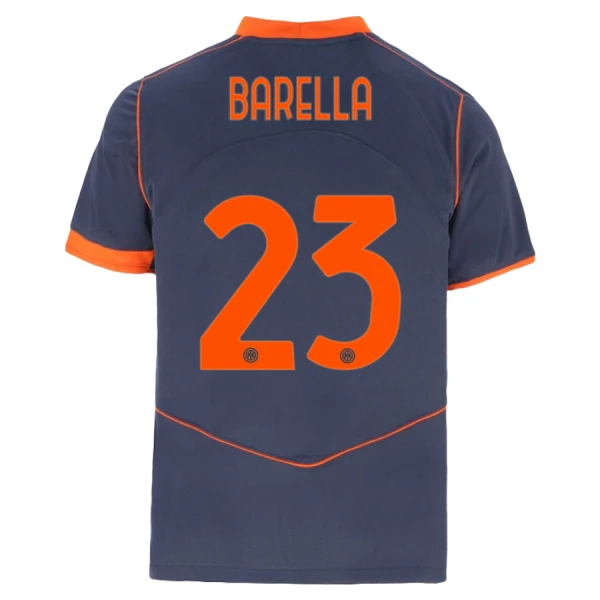 Dresovi Inter Milan Barella 23 Treći 2025/26