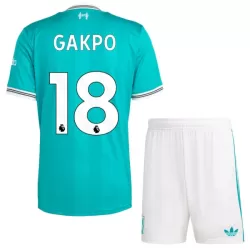 Dječji Dresovi Liverpool Gakpo 18 Treći 2025/26 Dječji Dresovi Liverpool Gakpo 18 Treći 2025/26