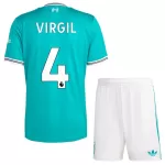 Dječji Dresovi Liverpool Virgil 4 Treći 2025/26