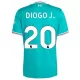 Dresovi Liverpool Diogo J 20 Treći 2025/26