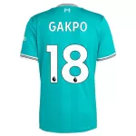 Dresovi Liverpool Gakpo 18 Treći 2025/26