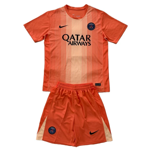Dječji Golmanski Dresovi Paris Saint-Germain 2025/26 Naranča
