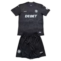 Dječji Golmanski Dresovi Wolverhampton 2025/26 Crna Dječji Golmanski Dresovi Wolverhampton 2025/26 Crna