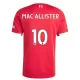 Dresovi Liverpool Mac Allister 10 Domaći 2025/26 Dresovi Liverpool Mac Allister 10 Domaći 2025/26