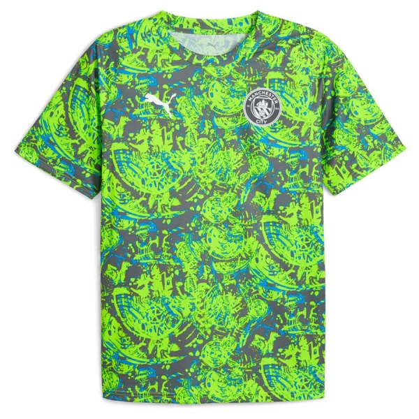 Dresovi Manchester City Pre-Match 2025/26 Zelena