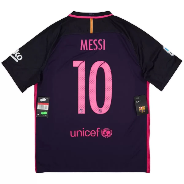 Dresovi Barcelona Messi 10 2016-17 Gostujući Retro Dresovi Barcelona Messi 10 2016-17 Gostujući Retro