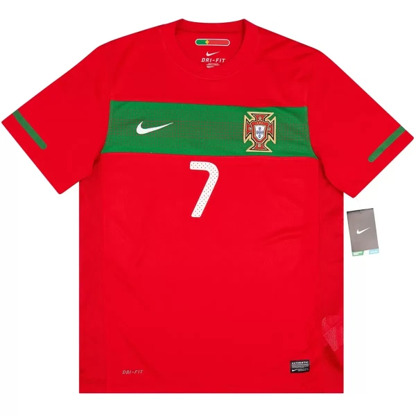 Dresovi Portugal Ronaldo 7 2010 Domaći Retro