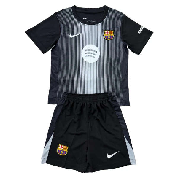 Dječji Golmanski Dresovi FC Barcelona 2025/26 Crna Dječji Golmanski Dresovi FC Barcelona 2025/26 Crna