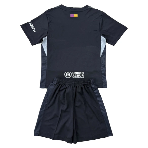 Dječji Golmanski Dresovi FC Barcelona 2025/26 Crna
